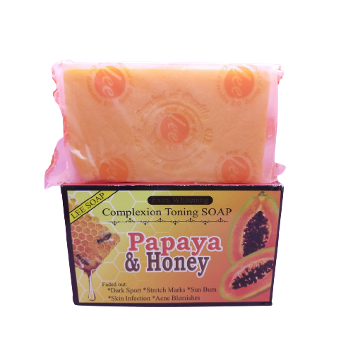 Lee Papaya & Honey Soap Clears Stretch Marks/Dark Spots/Acne