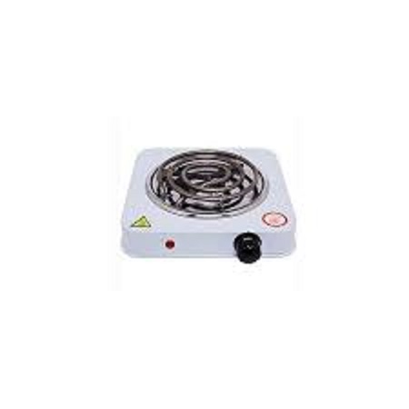 Hot Plate Electric Single Sprial Hotplate Cooker-White white normal