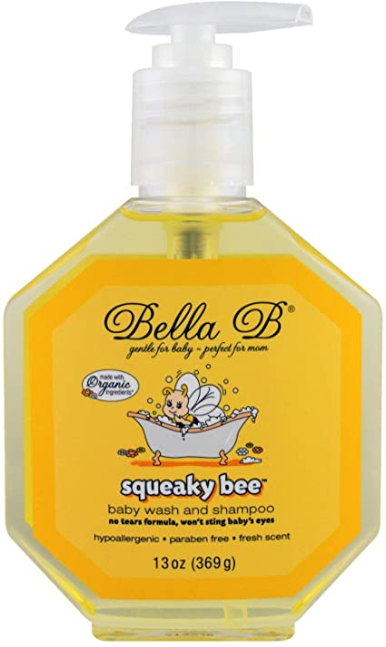 BELLA B SQUEAKY BEE BABY WASH & SHAMPOO 369G