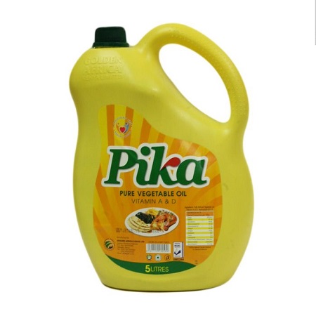 Pika Pure Vegetable Cooking Oil 5L