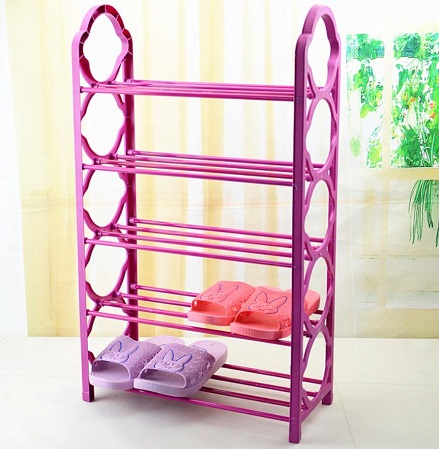 Portable Shoe Rack Color May Vary from Main Image