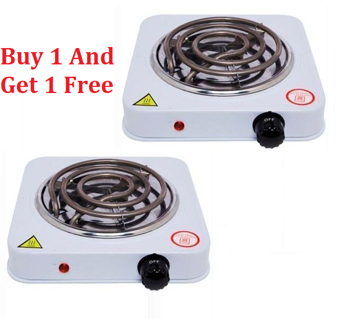 Buy One Single Electric Coil Hot Plate and Get One for FREE