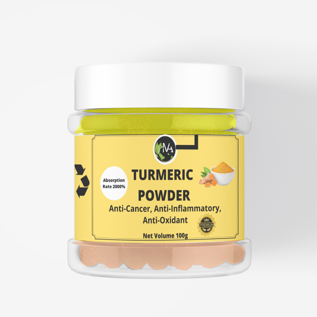 Turmeric Powder - 100g, Anticancer,Anti-inflammatory,Anti-oxidant.